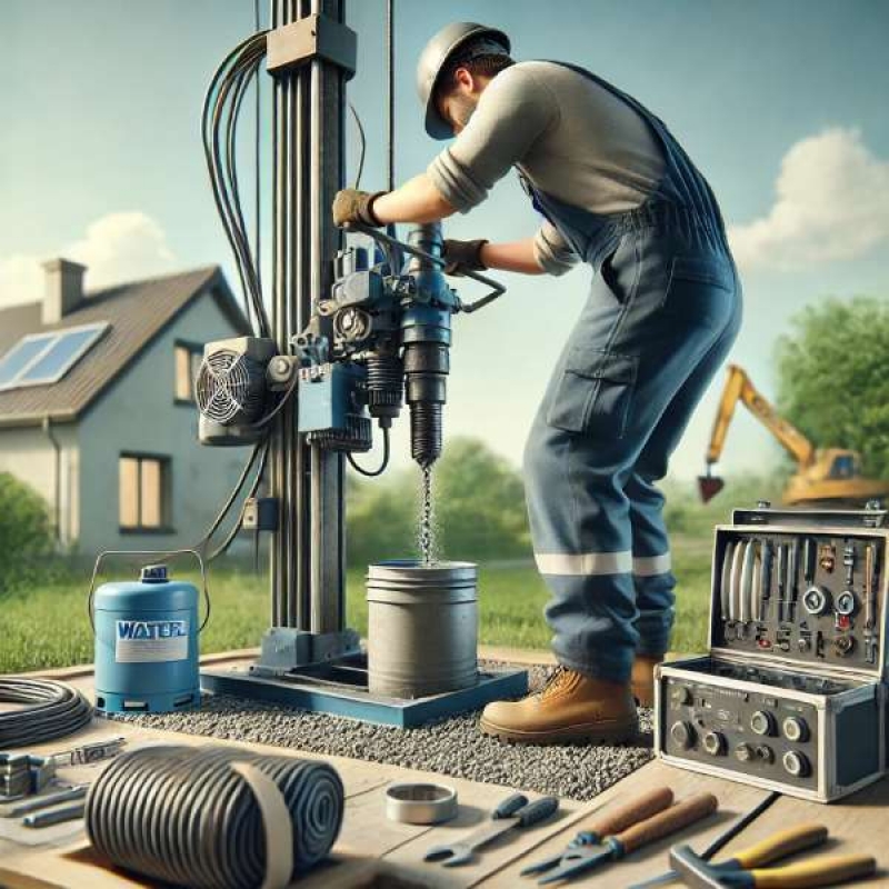 Ūdens spices dziļurbums laistīšanai